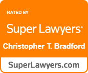 SuperLawyers Christopher T. Bradford badge