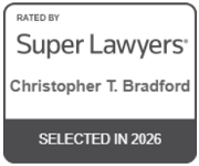 Rated By | Super Lawyers | Christopher T. Bradford | Selected In 2026